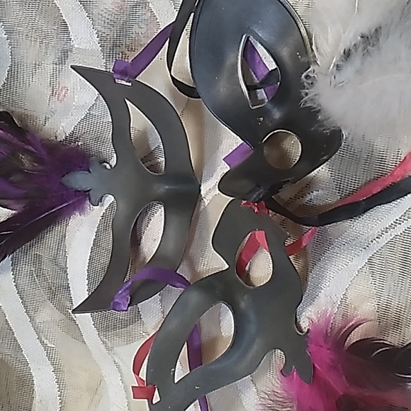 3 BEAUTIFUL MYSTIC Masqurade MASKS - Picture 8 of 8